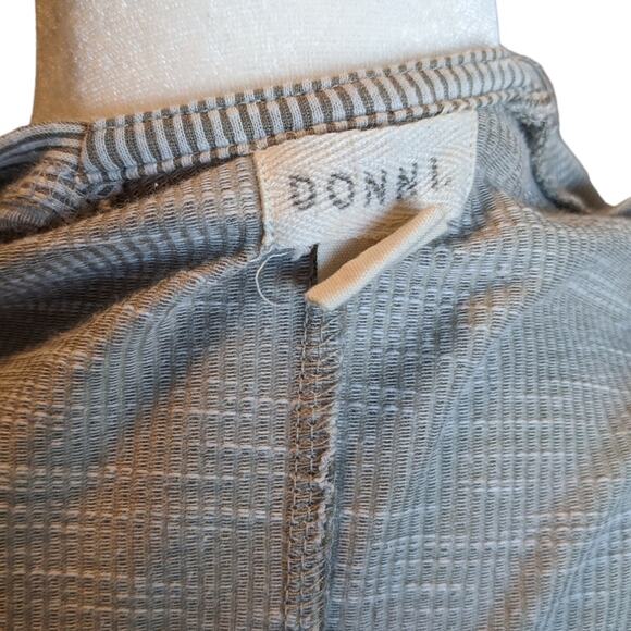Anthropologie Donni Striped Grey Ribbed Cardigan Size One Size Fits All Plus - Picture 5 of 5